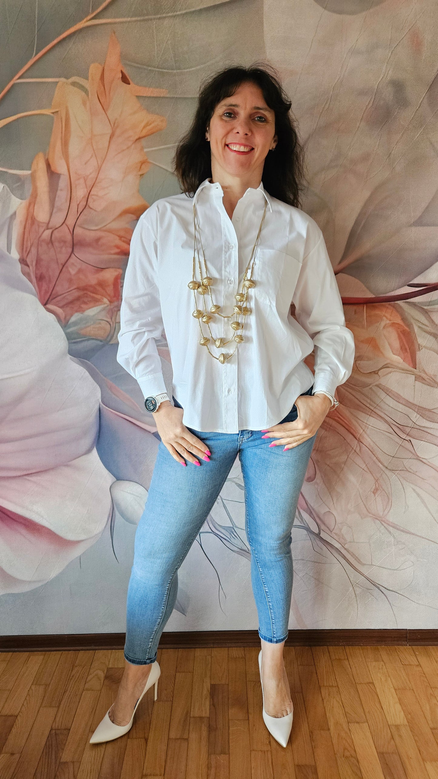 Camicia Bianca di Cotone - Magazzini Milano