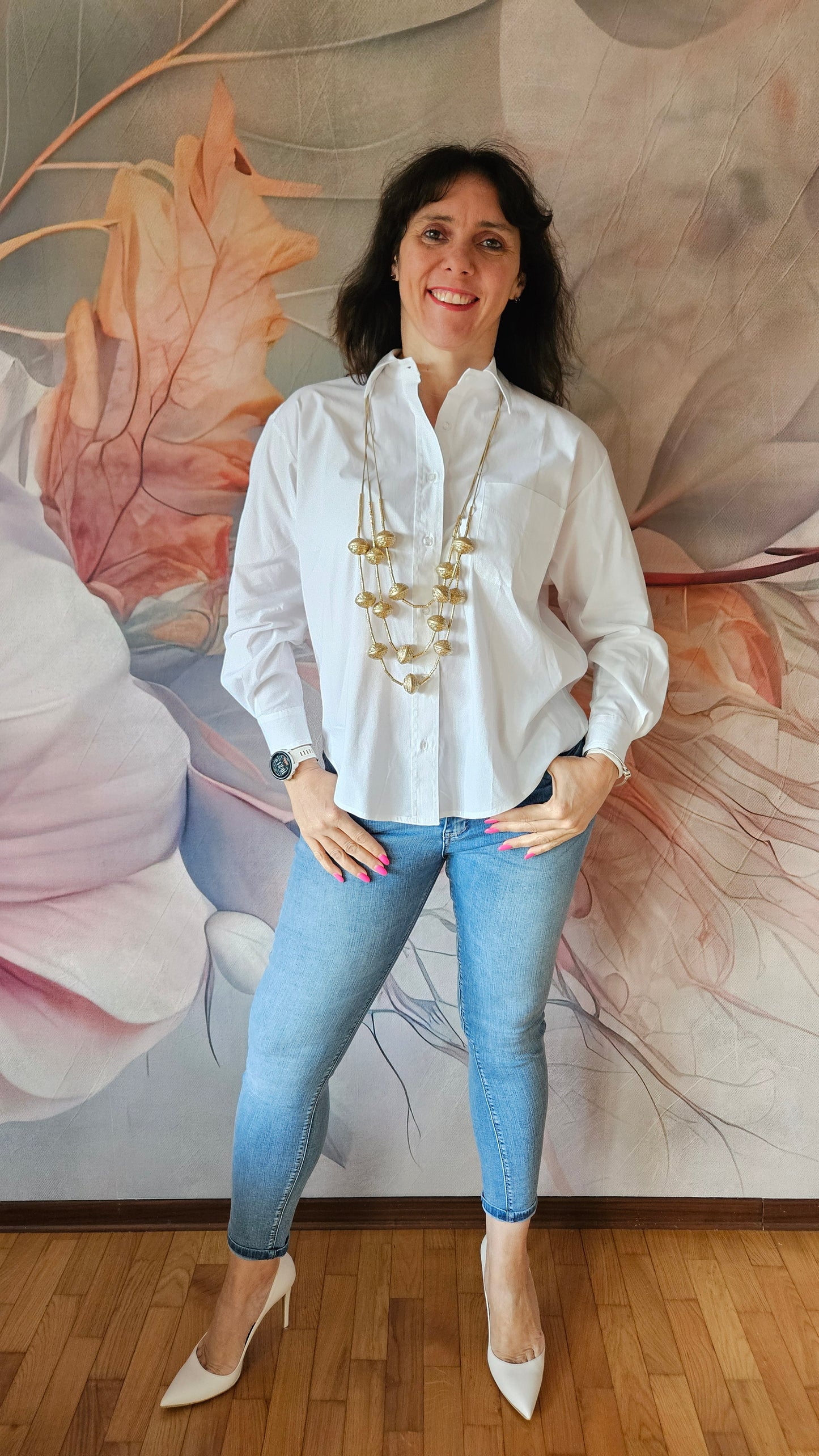 Camicia Bianca di Cotone - Magazzini Milano