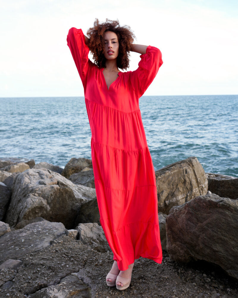 Vestito Poppy rosso