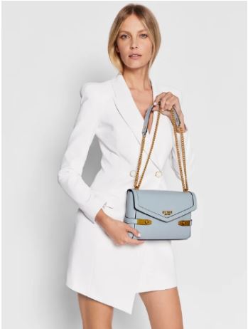 Guess Borse a tracolla e a spalla da donna di colore azzurro