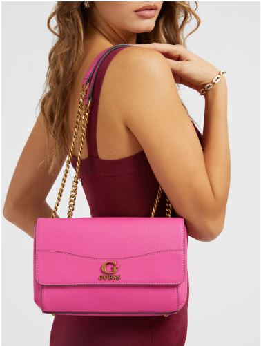 Borsa Guess con tracolla regolabile e chiusura bottone magnetico