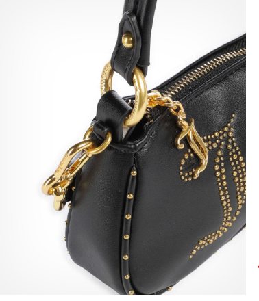 Kimberly S Borsa a spalla pelle sintetica nero