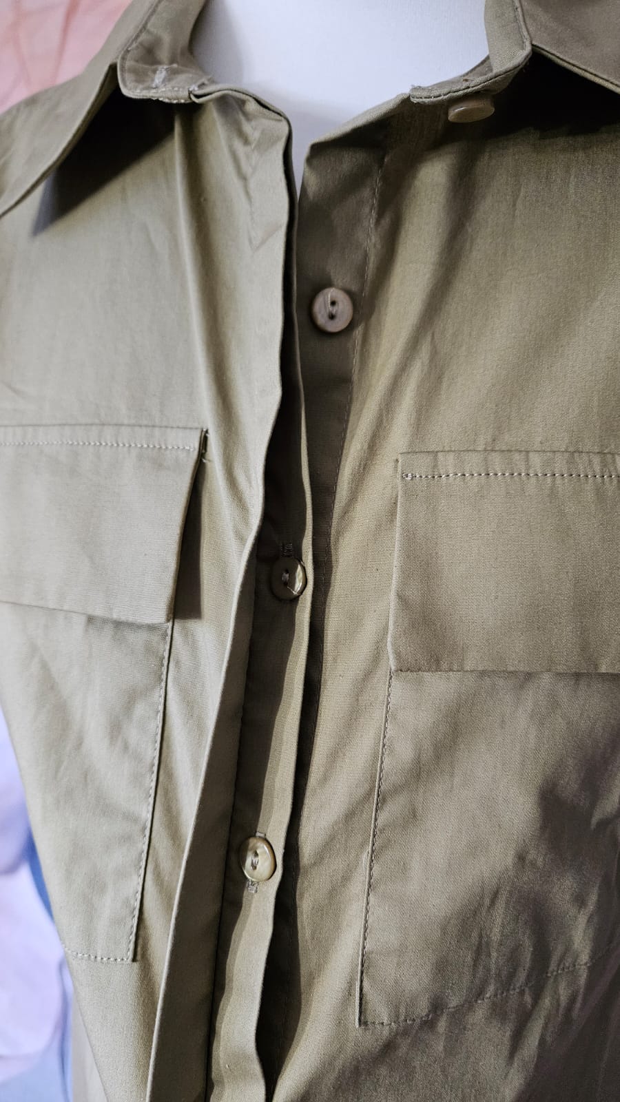 Camicia verde caco