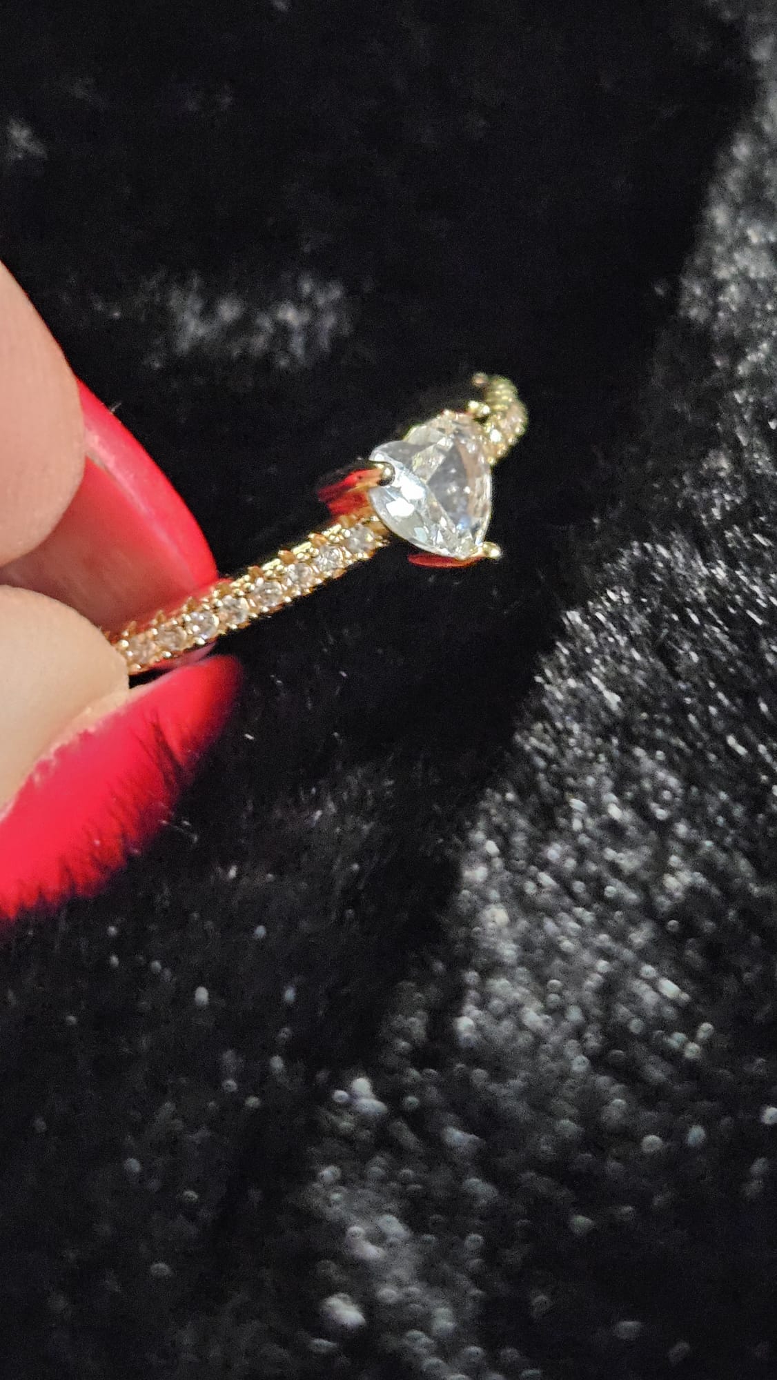 Anello Stroili cuore oro