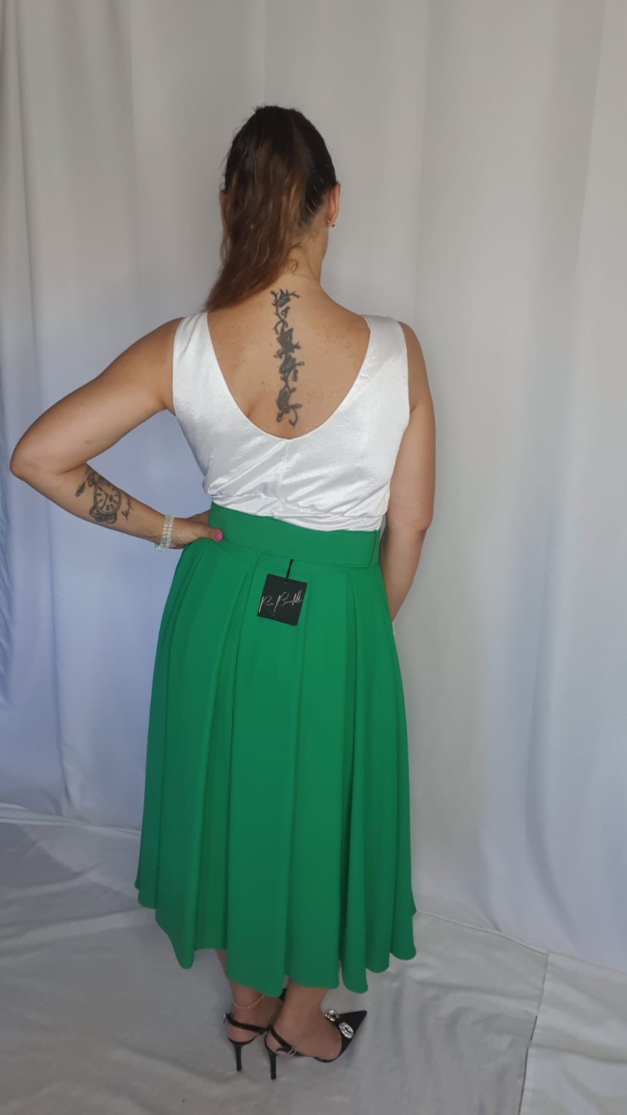 Top Verde smeraldo