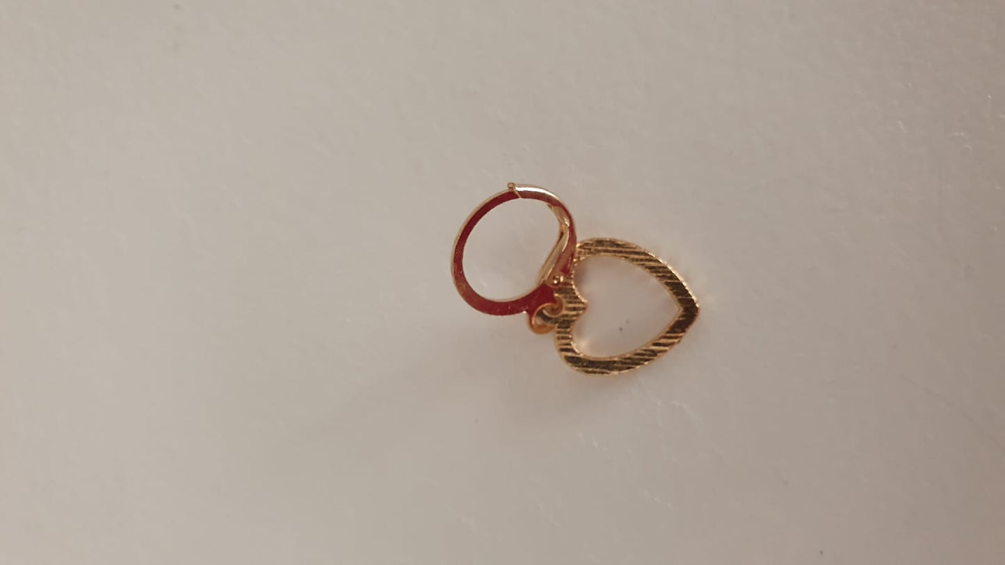 Orecchini Stroili Cuore Placcati Oro