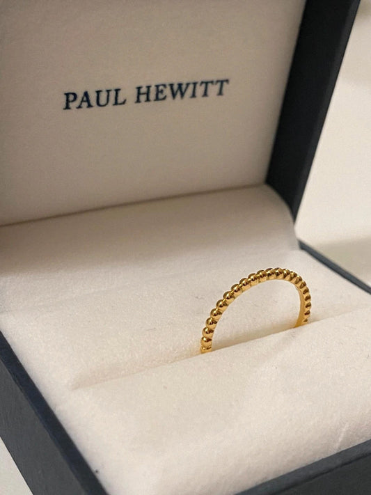 Anello Paul Hewitt oro misura 12