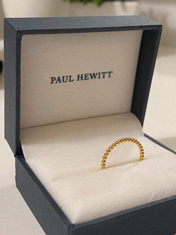 Anello Paul Hewitt oro misura 12