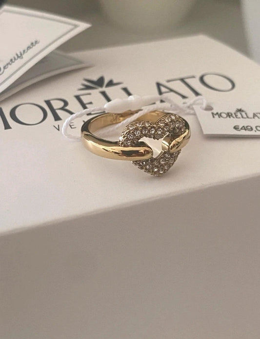 Anello Morellato cuore misura 18