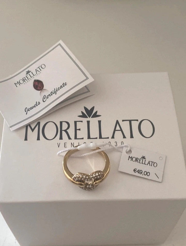 Anello Morellato cuore misura 18