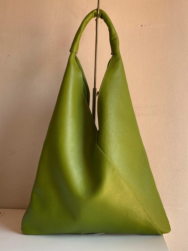 Borsa hopo verde