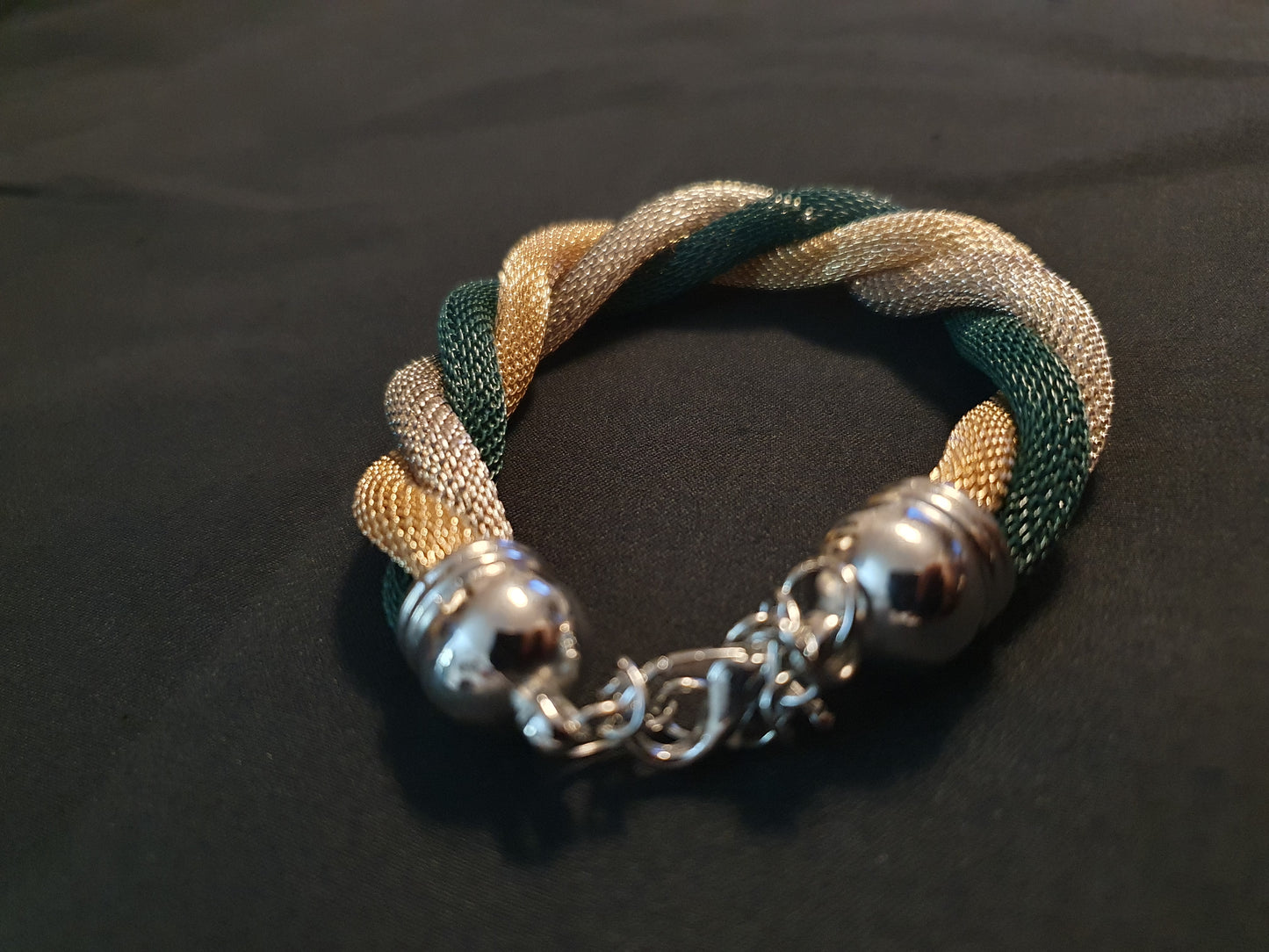 Bracciale a 3 fili argento