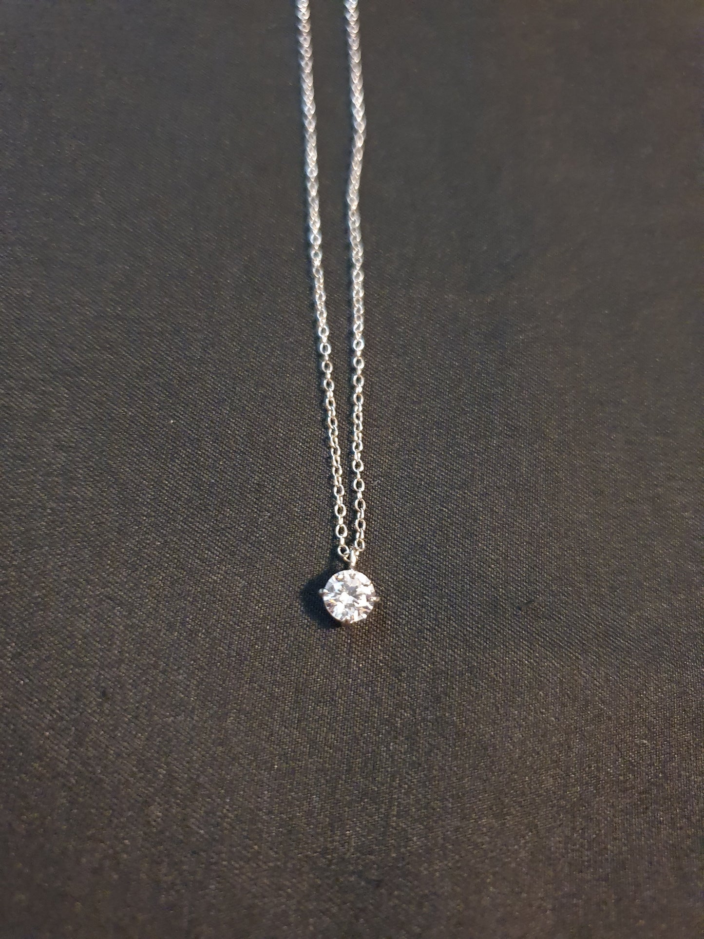 Solitario argento