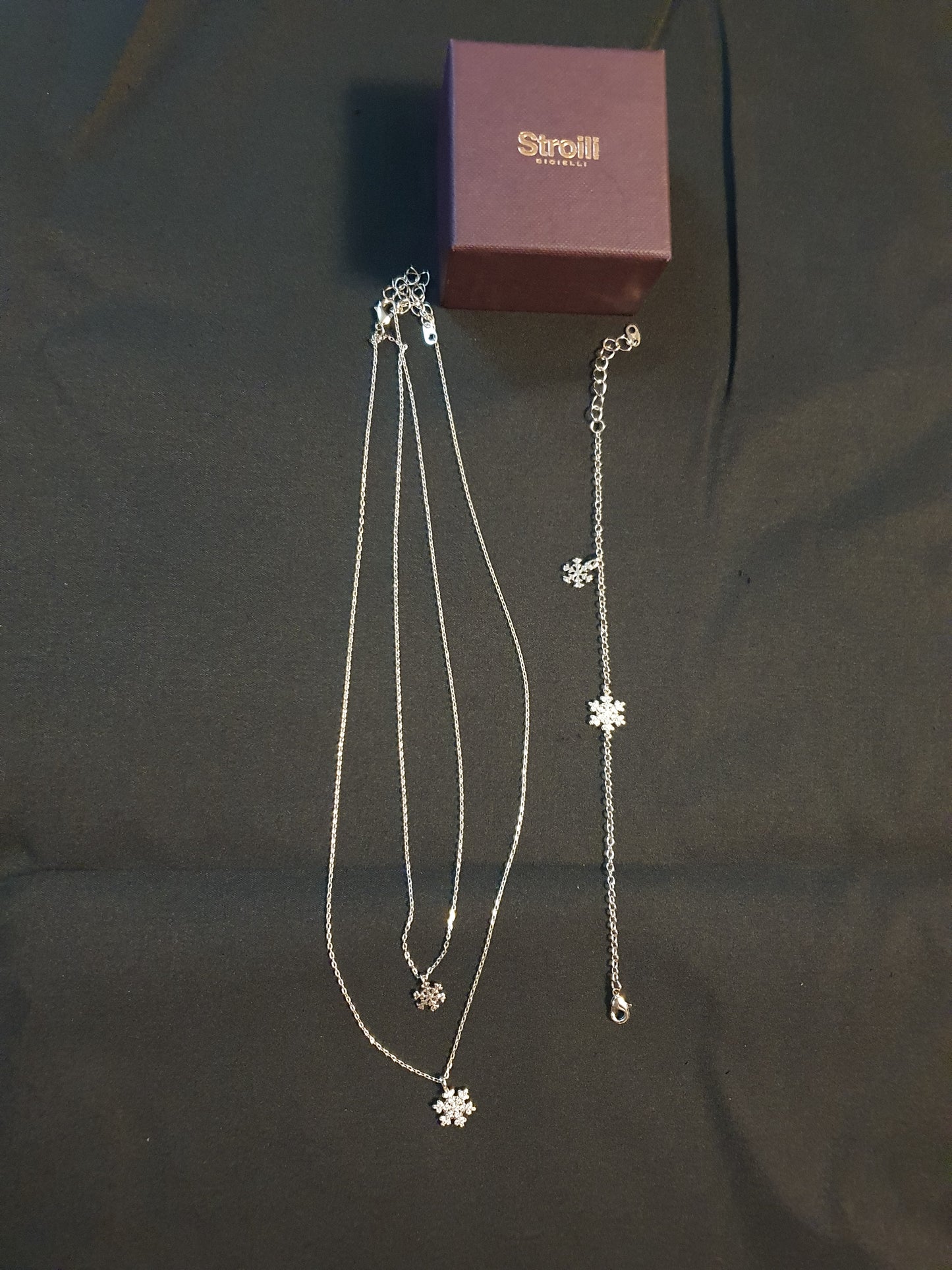 Due fili argento Stroili con bracciale