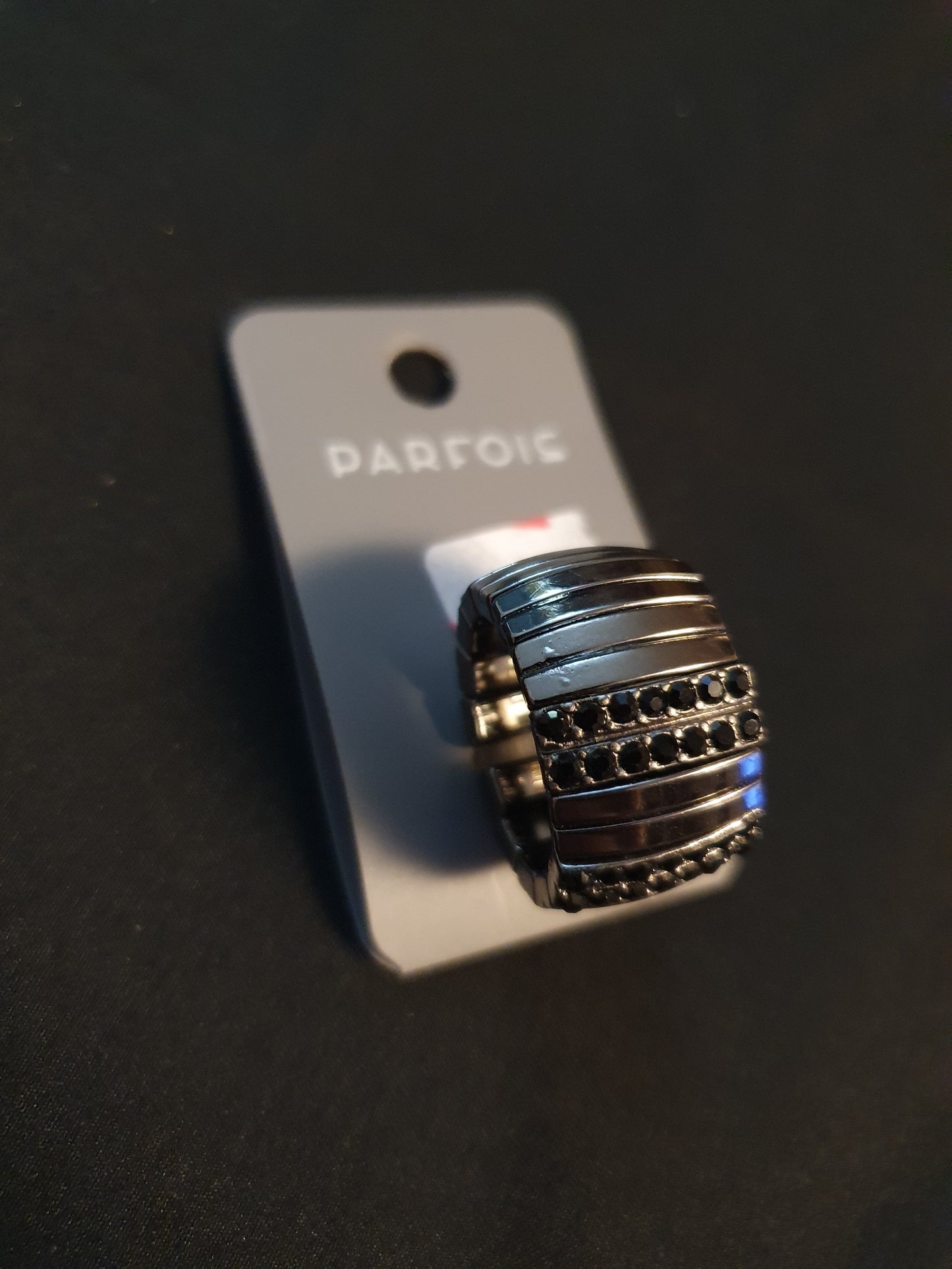 Anello a molla antracite