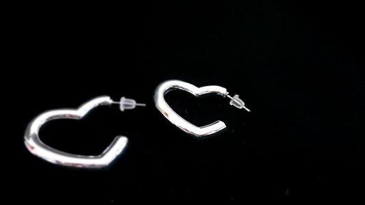 Orecchini cuore argento firmati Stroili Oro