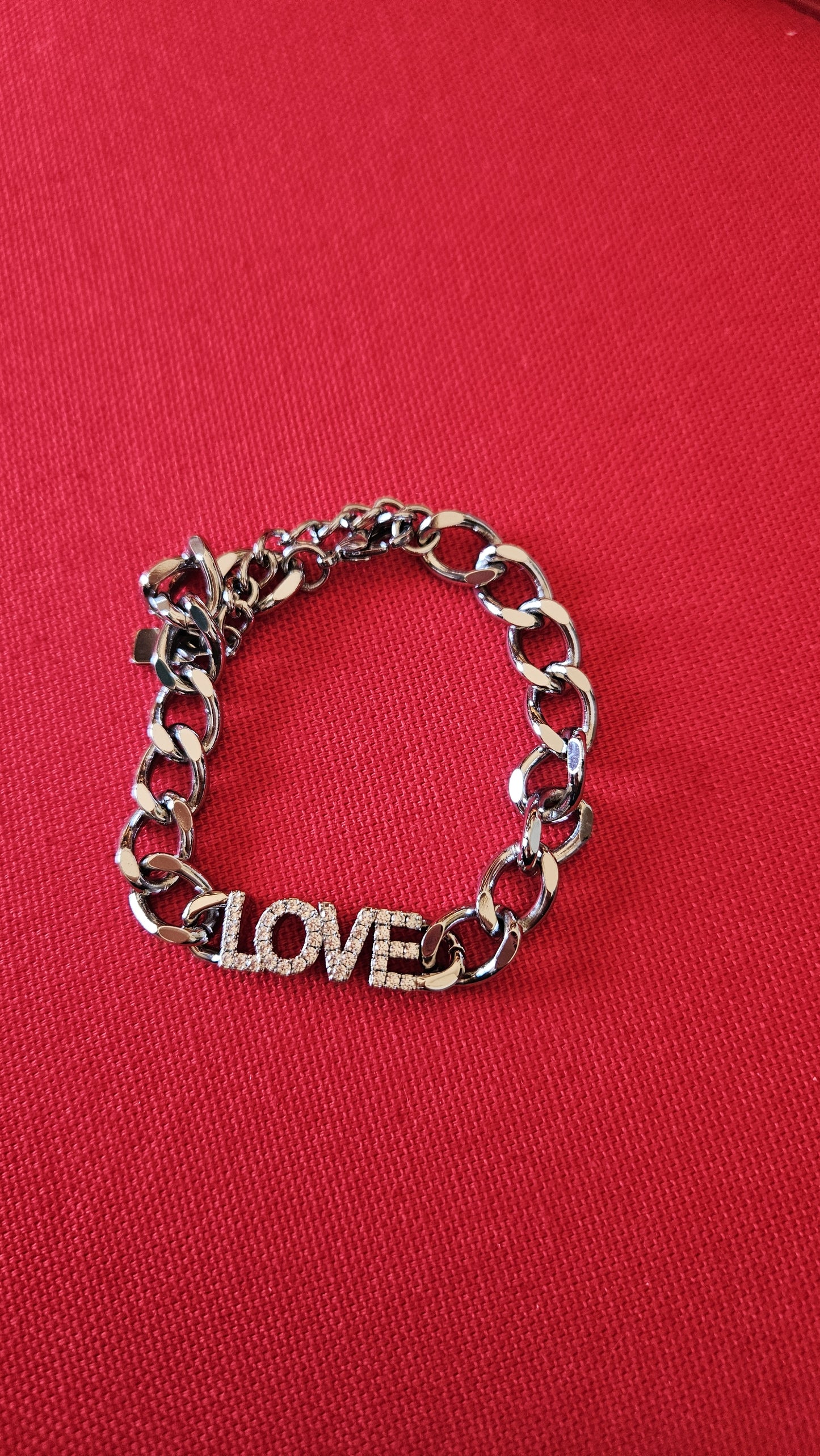 Bracciale "LOVE" con Cristalli