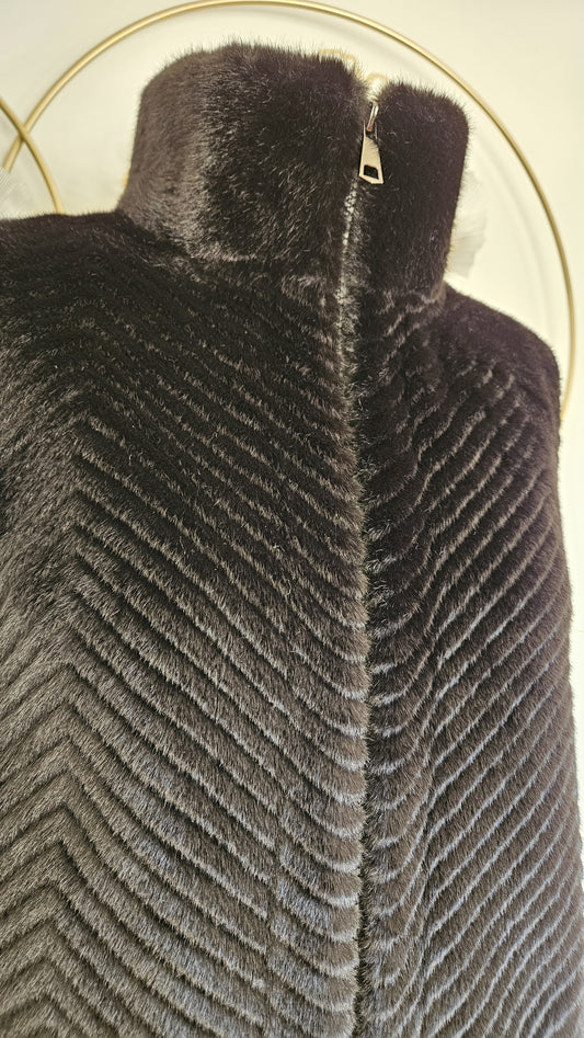 Peluche nero lungo