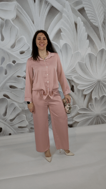 Completo rosa antico