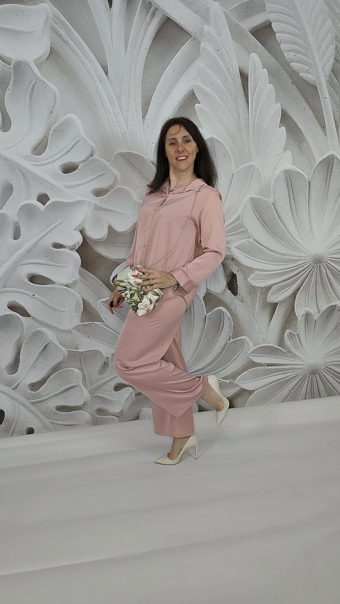 Completo rosa antico