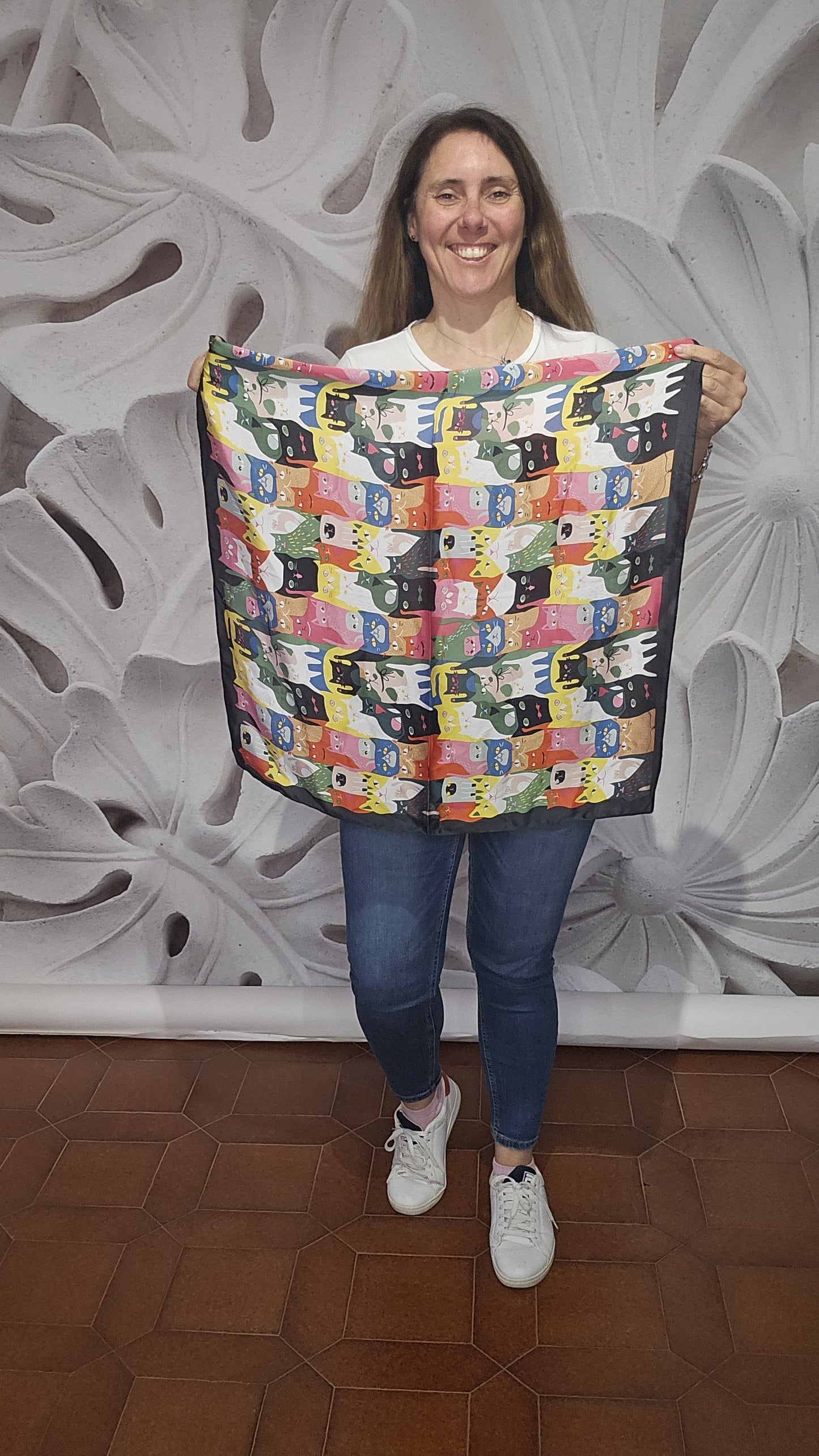 Foulard micetti nero