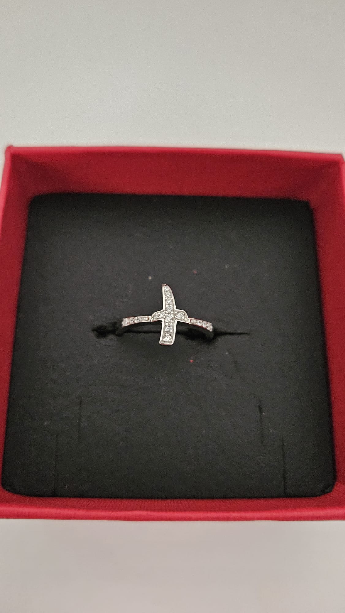 Anello Amen argento misura 14