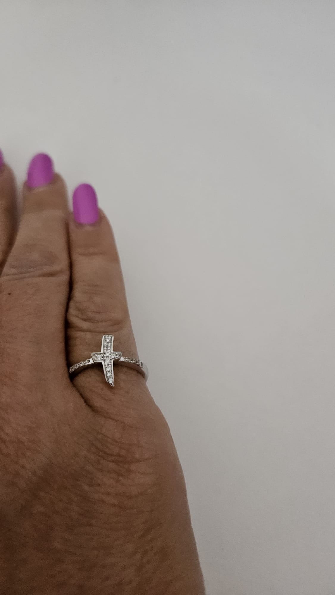 Anello Amen argento misura 14