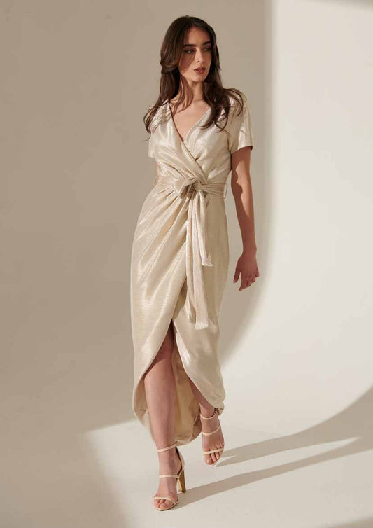 Vestito Champagne Rosa Biondillo