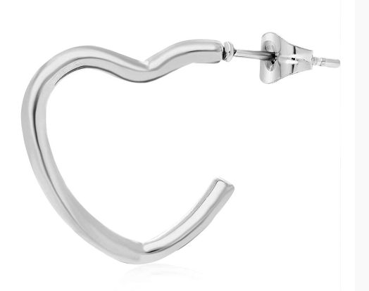 Orecchini cuore argento firmati Stroili Oro