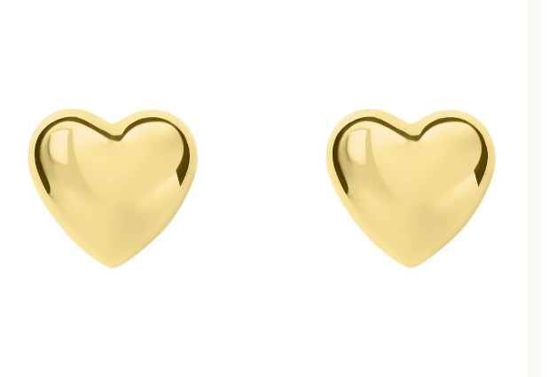 Orecchini a forma di cuore oro firmati Stroili Oro