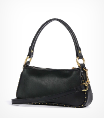 Kimberly S Borsa a spalla pelle sintetica nero