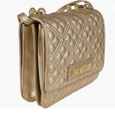 Borsa dorata Moschino
