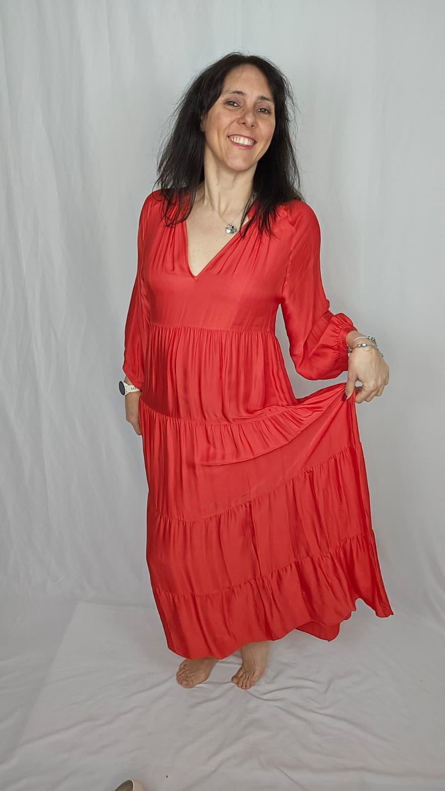Vestito Poppy rosso