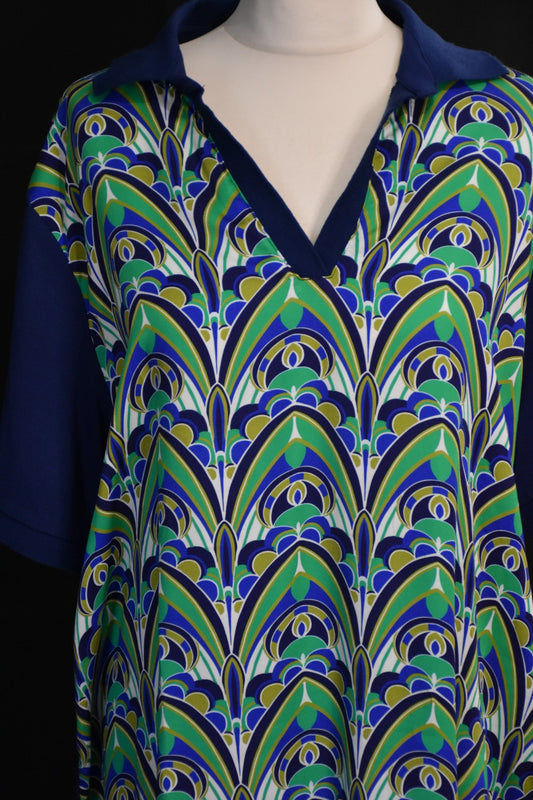 Blusa curvy Fiorella Rubino verde