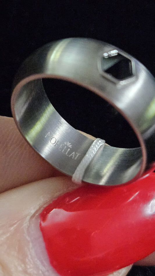 Anello acciaio Morellato