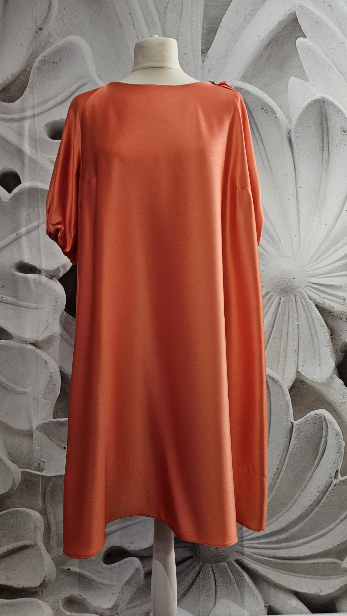Vestito Arancione Rosa Biondillo