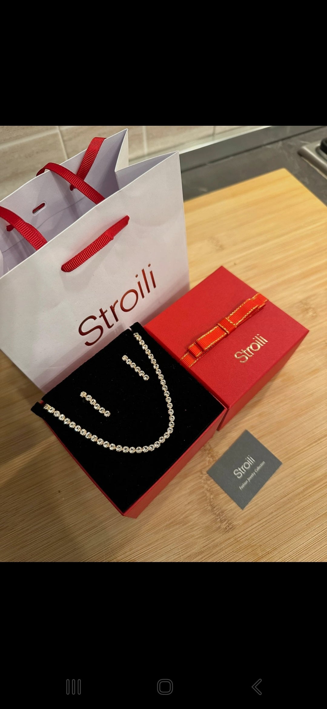 Parure di Strass Stroili