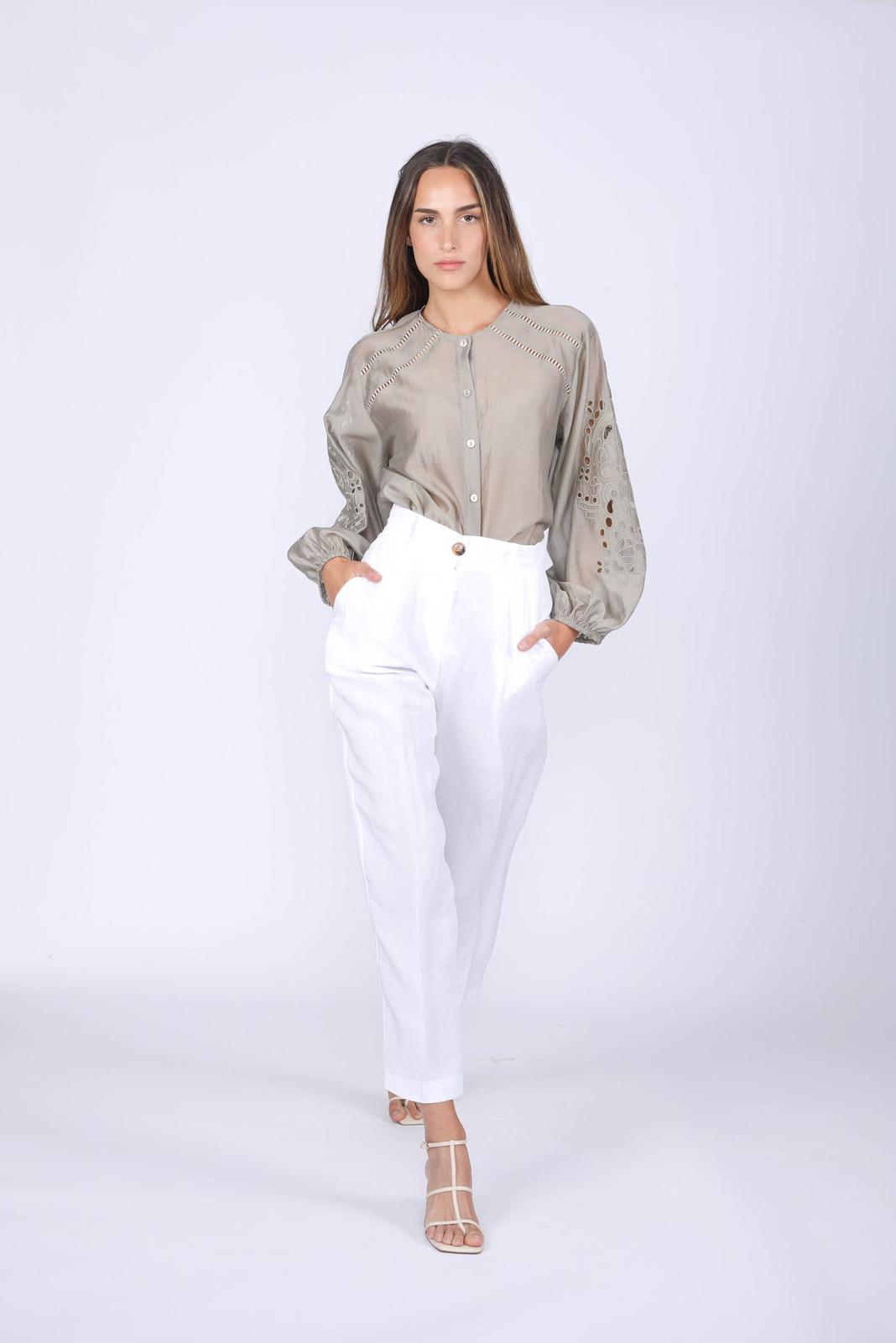 Camicia color Fango