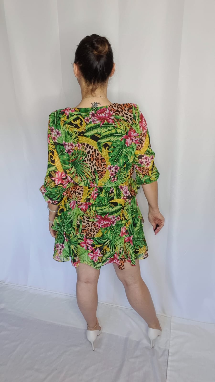 Vestito floreale Artigli
