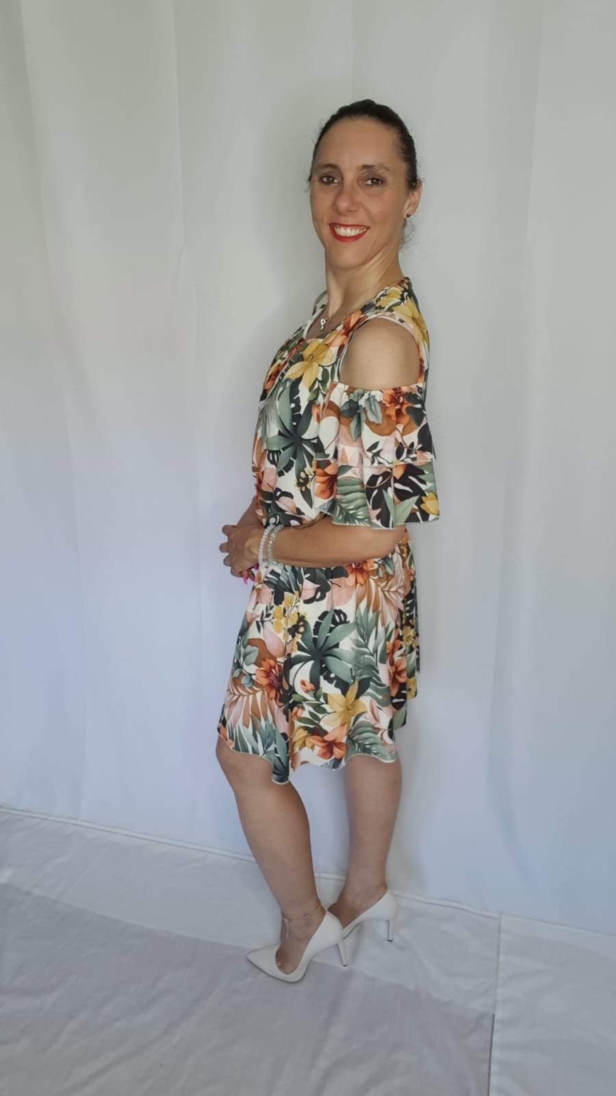 Vestito floreale Artigli