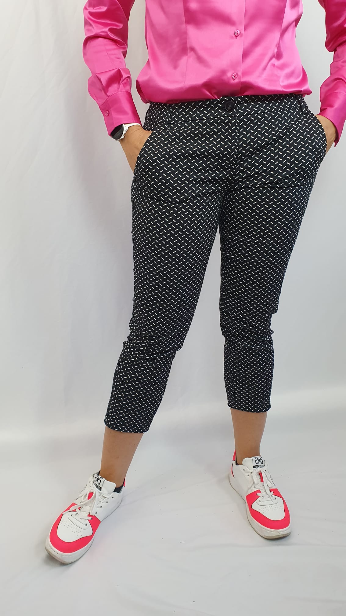 Pantaloni Emme Marella di Cotone