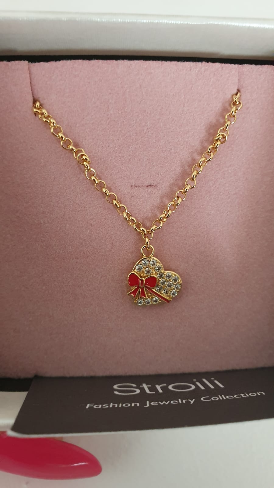 Collana Stroili con Pendente a Cuore