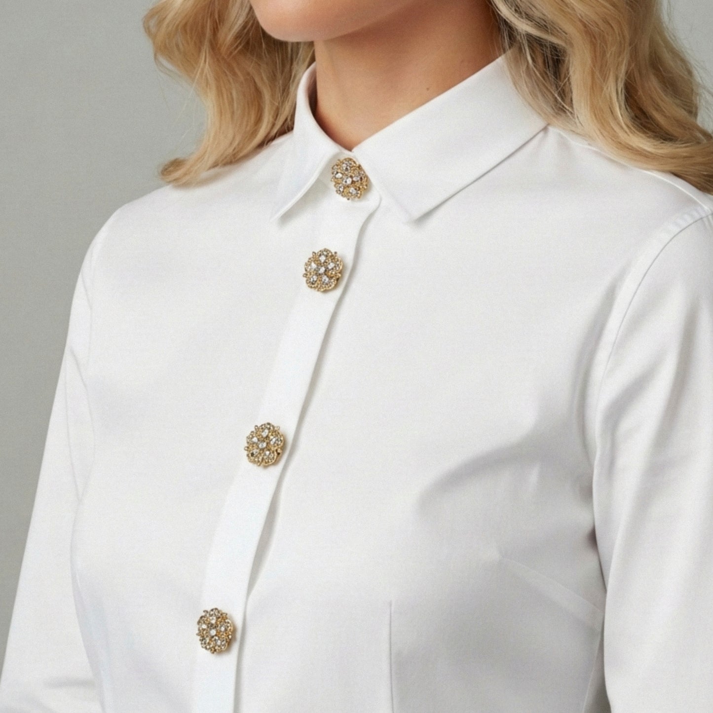 Arianna argento o oro da camicia