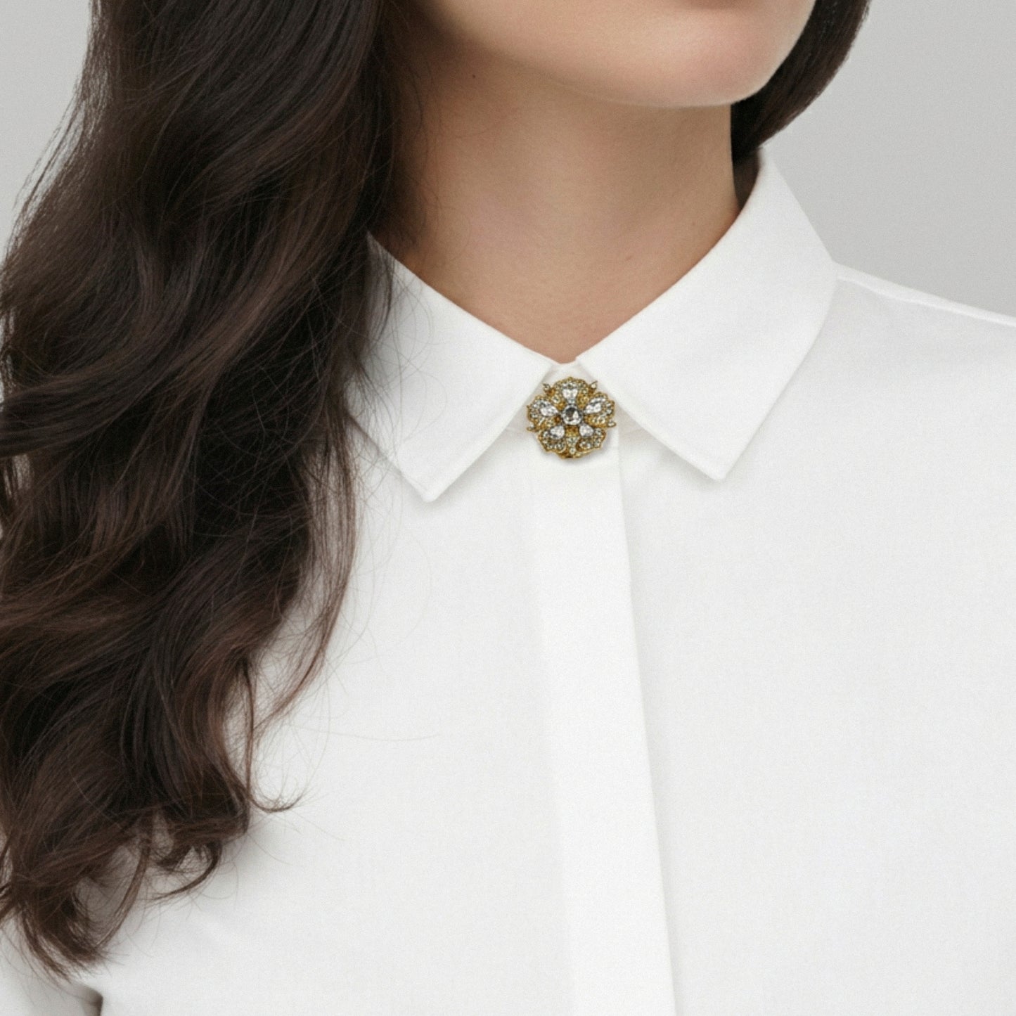 Arianna argento o oro da camicia