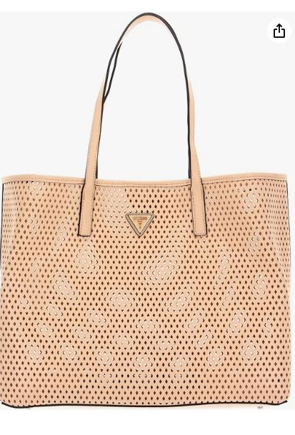 GUESS borsa shopper Vikky Large Tote Apricot Cream albicocca