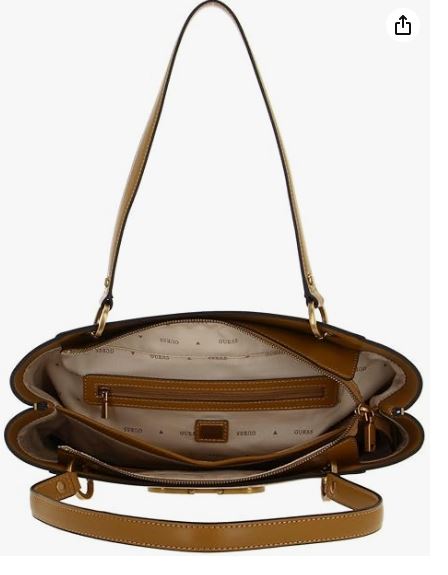 GUESS Fleet Noel Tote Mustard